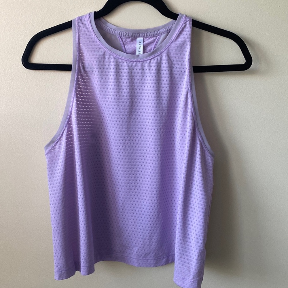 EUC - Purple Crop Tank